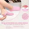ARDAKI Silicone Socks for Women - Heel Moisturizing Socks Intensive Dry Cracked Feet Treatment, Soft Gel Spa Socks for Hydration & Repair, Perfect for Overnight Foot Care, Unisex Size, 1 Pairs view 2