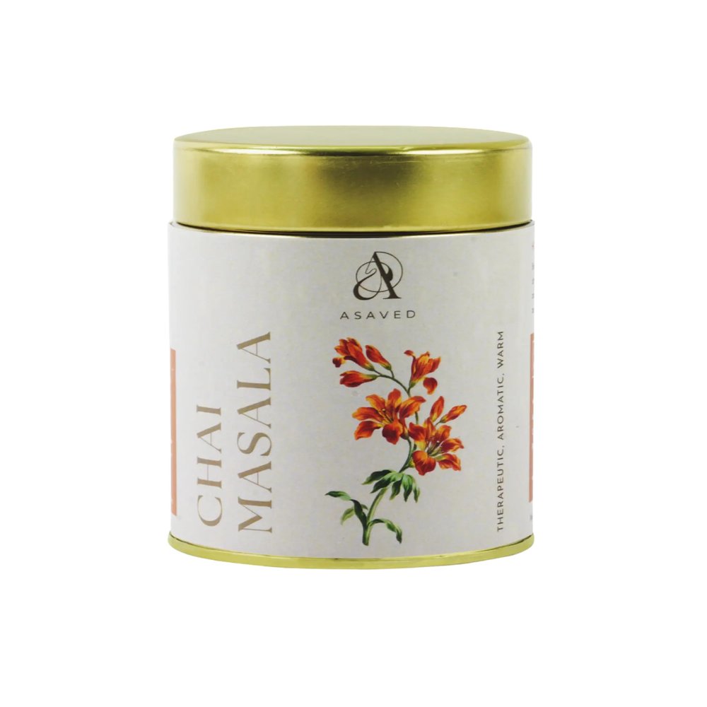 ASAVED's Chai Masala - Traditional Ayurvedic Spice Mix for Tea | Immunity Booster | Natural & Preservative-Free Masala | Fights Cold & Flu | 150g
