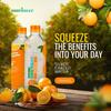nutrineer Orange Flavoured Silver Ionized Water with Essential Minerals & Vitamins | Delicious & Healthy Refreshing Drink | Squeeze The Benefits Into Your Day | 750ml Each | Pack of 12 view 2