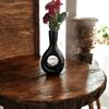 VIBHSA Ceramic Vase for Home Living Room Dcor Ceramic Vase Ceramic Vase, Flower Vase, Pampas Grass Vase (Without Flower) (Model - 2) view 2