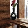 VIBHSA Ceramic Vase for Home Living Room Dcor Ceramic Vase Ceramic Vase, Flower Vase, Pampas Grass Vase (Without Flower) (Model - 2) view 3
