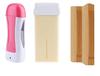 CUVLY Wax Heater Machine Roll on Wax Hair Removal Wax Kit Wax Heater machine Wax Refill Cartridge Wax Strips With Wipes Waxing kit for Women Wax(Pack of 5) (wax Roller Heater Machine Combo) view 1