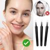 3 Pcs Blackhead Remover Tweezers, Curved Tweezers for Blackheads Fine Point Tweezers Professional Facial Blackhead Remover Tools Angled Tweezers Pimple Extractor Needle Nose Tweezers for Face Tool view 4