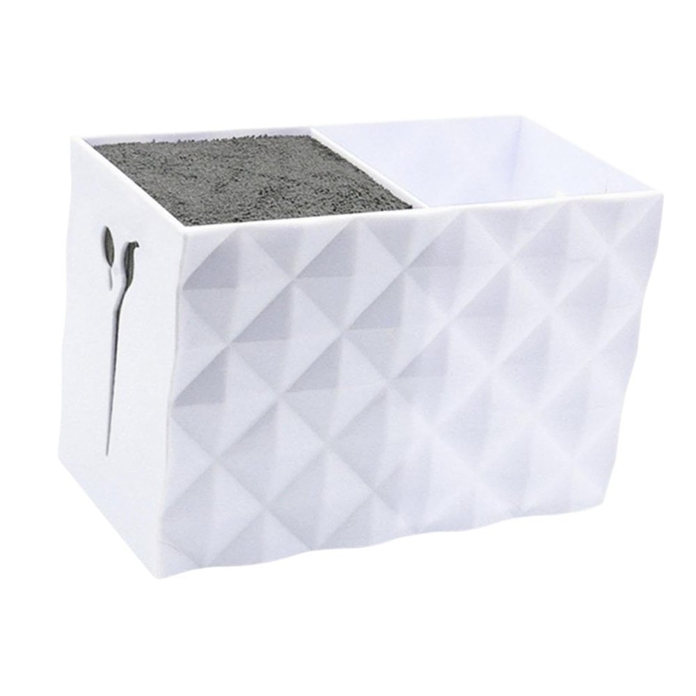 bnf Comb Storage Box Accessories Anti Slip Scissors Holder Box for Brushes Clips White|Health & Beauty| Salon & Spa Equipment| Salon & Spa Supplies