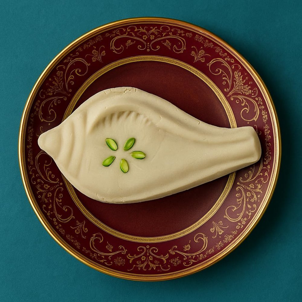 BANGLARMISTI Nolen Gur Shankha Sandesh | Authentic Traditional Bengali Sweet, Soft & Mouth Melting Delight, 12 Pieces Pack, Delivered Fresh from Kolkata