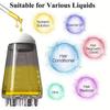 Aadikart Oil Applicator Comb, Smooth Root Comb for Scalp Oil, Anti Hair Loss Lotion Dispenser, Anti-Leak, Salon Care, Oily/Greasy Hair,Scalp Massager Transparent Pack of 1 (6 Ml) view 2
