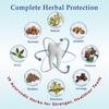 Jaffman Ayurvedic Toothpaste-100 gms| For teeth sensitivity, Gum bleeding, and teeth whitening | Infused with 19 Traditional Herbs| | No added Fluoride, Triclosan & Formalin| view 3