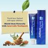 Jaffman Ayurvedic Toothpaste-100 gms| For teeth sensitivity, Gum bleeding, and teeth whitening | Infused with 19 Traditional Herbs| | No added Fluoride, Triclosan & Formalin| view 4