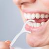 BODRA ENTERPRISE 3 In 1 Pack Of 100 Mint Flavoured Flosser With Tongue Cleaner Toothpick For Fresh Health For A Beautiful Smile Fresh Breath & Complete Oral Plaque Removal (Fresh Mint) view 1