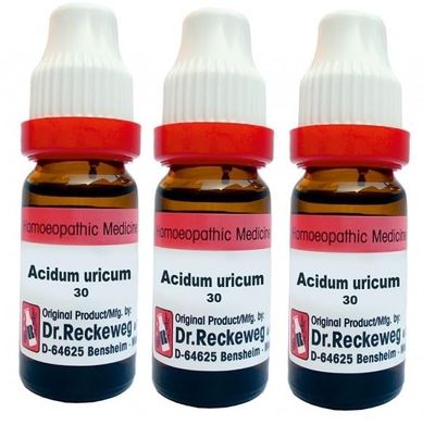 Acidum URIC 30 11ML Dr. Reckeweg (Pack Of 3)