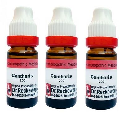 CANTHARIS 200 11ML Dr. Reckeweg (Pack Of 3)