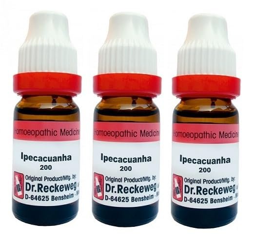 IPECAC 200 11ML Dr. Reckeweg (Pack Of 3)