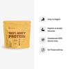 Healthifyme 100% Whey Protein Powder- 1 KG, Isolate & Concentrate, With Digestive Enzymes, 25.5gm protein, No added Sugar, Zero Preservatives, Muscle Support & Recovery (Mango) view 3