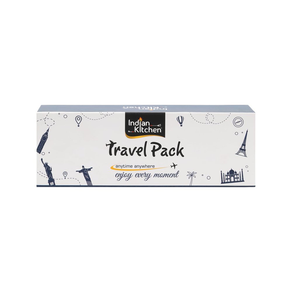 Indian Kitchen Travel Pack - Mix Candy, Party Mint Saunf, Navratan Meetha Paan, Ajwain Pachak, Anardana Goli | Delicious & Digestive Snacks (Each jar 40g x 5)