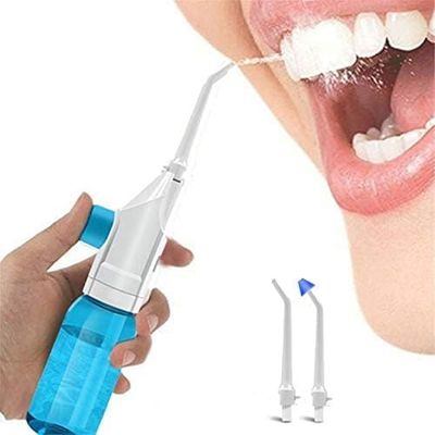 ULTRINA Portable Dental Water Flosser | Jet Flosser Air technology Cords | Dental Cleaning Whitening Teeth Kit | Air Floss for Teeth Cleaner Power Dental Care Flosser | Water Flosser For Teeth Cleaner.