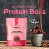 EAT Anytime Strawberry Matcha Protein Balls | 30% Whey Protein | Fiber | Gluten Free Snacks, No Added Sugar | Pack of 2-70gm/Per Pack | 7 Balls in Each Packet view 2