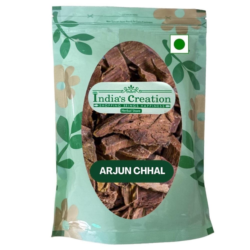 Arjuna Chaal-Arjun Chhal-Raw Herb-Terminalia-Arjuna-Single Herb-Jadi Booti (100 Gram)