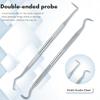 FORGESY Dental Instruments Kit Stainless Steel Oral Care Hygiene Set Of 8 Pc Kit view 3