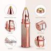 COYARASTH Portable eyebrow trimmer for women, epilator for women, facial hair remover for women,Face, Lips, Nose Hair Removal Electric Trimmer with Light view 2