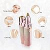 COYARASTH Portable eyebrow trimmer for women, epilator for women, facial hair remover for women,Face, Lips, Nose Hair Removal Electric Trimmer with Light view 3