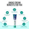 Healing Hands Anoac Cream for Piles, Fissures & Perianal Wounds - 30gm, Patented Plant Based Piles & Fissure Solution, Clinically Proven, Herbal & Natural Care view 3