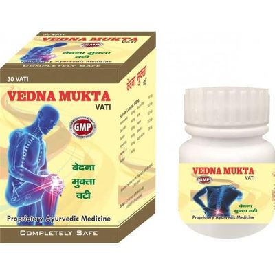 VEDNA MUKTA VATI-30 VATI (TABLETS) Pack. of 9 Bottles.