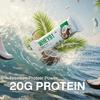 Whey91 Coconut Delight Protein Bar, 20g Protein & 5.8g Fiber in each, No Added Sugar, No Artificial Flavour, 390g- (Pack of 6) view 3