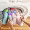 Mystte Plastic Colorful Laundry Ball Reusable Washing Laundry Dryer Ball Fabric Softener Helper Wash Ball Anti-wrap Protection Washing Clothes Ball Set of 8 view 4