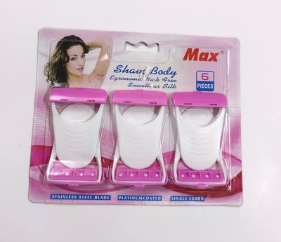 Body Shaver Razor Disposable and Bikini Razor For Women and Girl (6 Pcs)