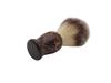 Pearl shaving Brush for men with synthetic bristles & Silver Wooden Handle SWB-02 S, Christmas Gift Option view 3