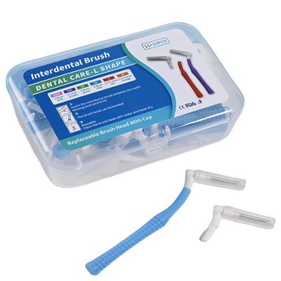 25 Pcs dental floss, Interdental Brush Ultra Tight Bristles Tooth Flossing Head Oral Dental Hygiene Brush Tooth Pick Flosser Toothpick Sticks For Teeth Oral Dental Care Brush Cleaning Tool