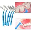 25 Pcs dental floss, Interdental Brush Ultra Tight Bristles Tooth Flossing Head Oral Dental Hygiene Brush Tooth Pick Flosser Toothpick Sticks For Teeth Oral Dental Care Brush Cleaning Tool view 2