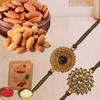 AWANI TRENDS Set of 2 Rakhi with Dry Fruits Gift pack Rakhi For Brother Dry Fruits combo Rakhi For brother raksha Bandhan Rakhi gift For Brother view 1