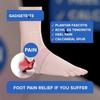 Silicone Gel Heel Pad Socks for Pain Relief | Heel Swelling Pain Relief | Anti Crack Moisturizing Socks for Dry Hard Cracked Ankles | Man and Women Gel Heel Protectors Free Size (Beige) view 4