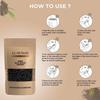 Clarabelle Activated Charcoal Hard Wax Beans | Painless Stripless Hair Removal for Women & Men | For Bikini Line, Upper Lips, Arms, Legs, Underarms & Full Body | Removes Coarse Hair from Root (800g) view 4