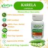 Satya Naturals Momordica Charantia (Karela, Bitter Melon) Extract Capsules | Highest Potency, 100% Herbal Product | Pack of 60 X 500 mg. Veg. Capsules (Pack of 2 Bottles) view 4