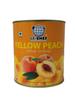 LE-CHEF Yellow Peach Halves in Syrup | Juicy Canned Peaches for Desserts, Baking, Smoothies & Fruit Salads | Ready-to-Eat Tender Peach Slices view 1
