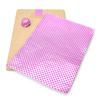 Esslly Pink and Pink Polka Dots Aluminium Foil Chocolate Wrappers | Luxurious 7x10 Inch Sheets | Pack of 200 | Elevate Your Chocolates with Elegant Wrapping view 1
