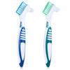 WLLHYF 2Pack Denture Cleaning Brush(Blue/Green) view 1