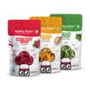 Healthy Master Chips Combo (Beetroot, Palak, Jowar) | Pack of 3 (100g each) | Light & Crispy Chips, high protein | Natural ingredients, Vegan, Gluten Free, No Palm Oil, No Artificial Preservatives, Trans Fat Free & Low Calorie view 1