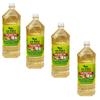 GS OILS Cold Pressed Coconut Oil | Pure & Natural | Coconut Oil for Cooking, Hair & Skin (1ltr, Pack of 4) view 1