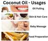 GS OILS Cold Pressed Coconut Oil | Pure & Natural | Coconut Oil for Cooking, Hair & Skin (1ltr, Pack of 4) view 3