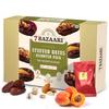 7 BAZAARI Healthy Stuffed Dates | Premium Assorted Box with Almond, Pistachio, Apricot & Honey | No Added Sugar, Gluten-Free, Natural Festival Sweets Gift Pack view 1