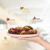 7 BAZAARI Healthy Stuffed Dates | Premium Assorted Box with Almond, Pistachio, Apricot & Honey | No Added Sugar, Gluten-Free, Natural Festival Sweets Gift Pack view 2