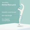 Jamboree!!! 3 in 1 Tooth Cleaning Fresh Dental Floss Toothpick Cleaners,Oral Care Plastic Disposable Teeth Flossing Thread Toothpicks Stick Set for Fresh, Healthy and Breath Gums(Pack of 100pcs) view 3