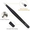 Art Ranger Tweezer Plucker for Eyebrow, Upper Lips, Blackhead Removal, Facial Hair For Women & Men, for Electronics, Laboratory Work, Jewelry-Making, Craft,Soldering,Precision Tweezers Set of 6 view 3