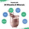 Little Joys Nutrimix 350g | 2-6 Years | No Refined Sugar | with 24 essential Vitamins & minerals | 6g protein per serving | Supports Healthy Growth & Boosts Immunity | With Ragi, Bajra, Almonds & Oats | Hazelnut Chocolate Flavour view 3