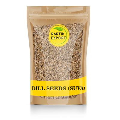 Kartik Export Premium Dill Seed I Suva Seeds I Suwa Dana I Suva | Sathakuppai Seeds | Anthem Graveolens Seeds - 1Kg