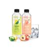 POLKA POP - Flavoured Sparkling (Fizzy) Water | Lemon Lime & Peach | Pack of 24 (300 ml Each) | 100% Natural Flavour | Zero Sugar & Zero Calories | No Aspartame or Stevia view 1