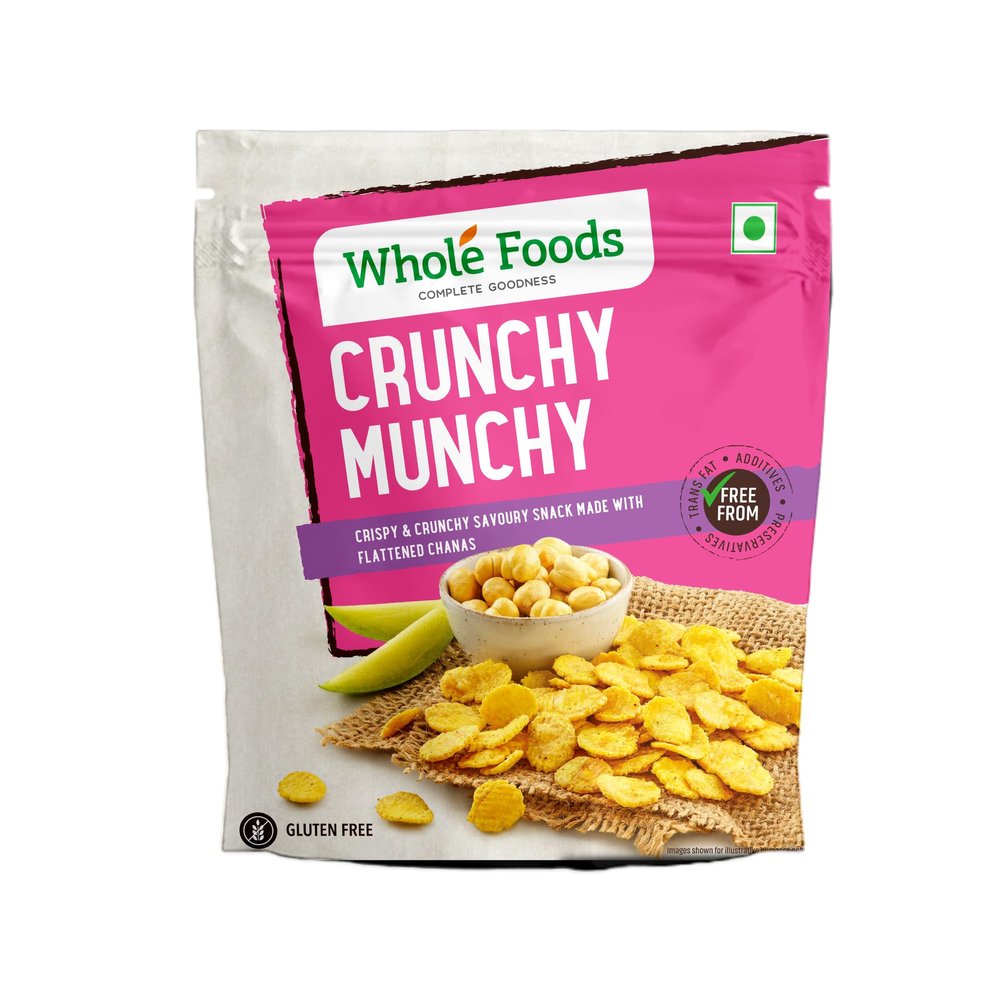 Whole Foods Gluten Free | Snacks (100 Grams, Crunchy Munchy)